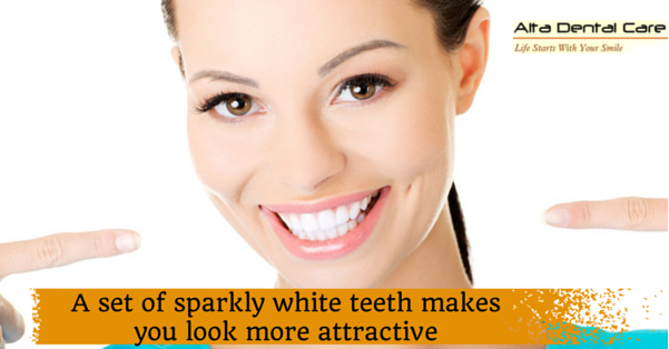 healthy white teeth