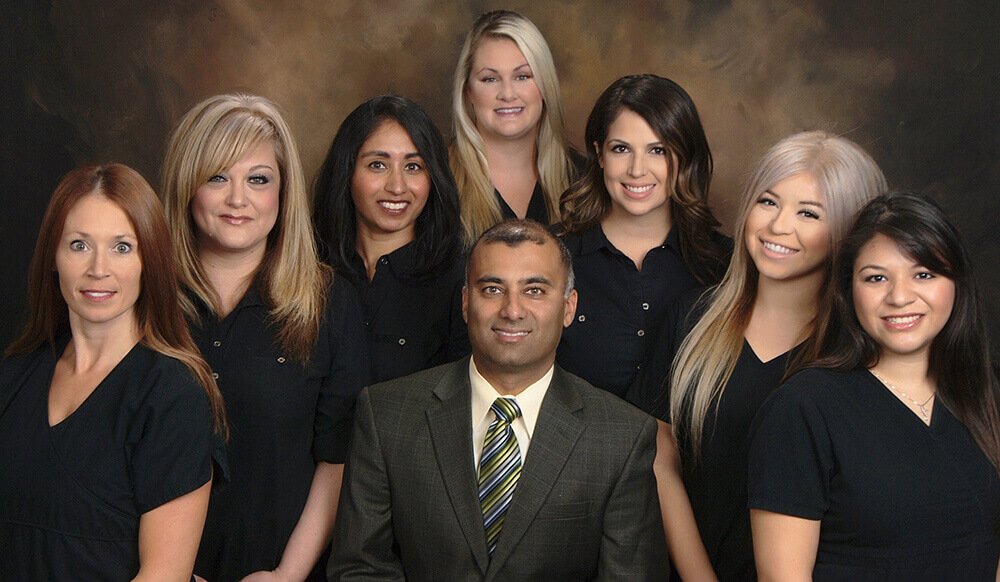 dr zaveri with staff