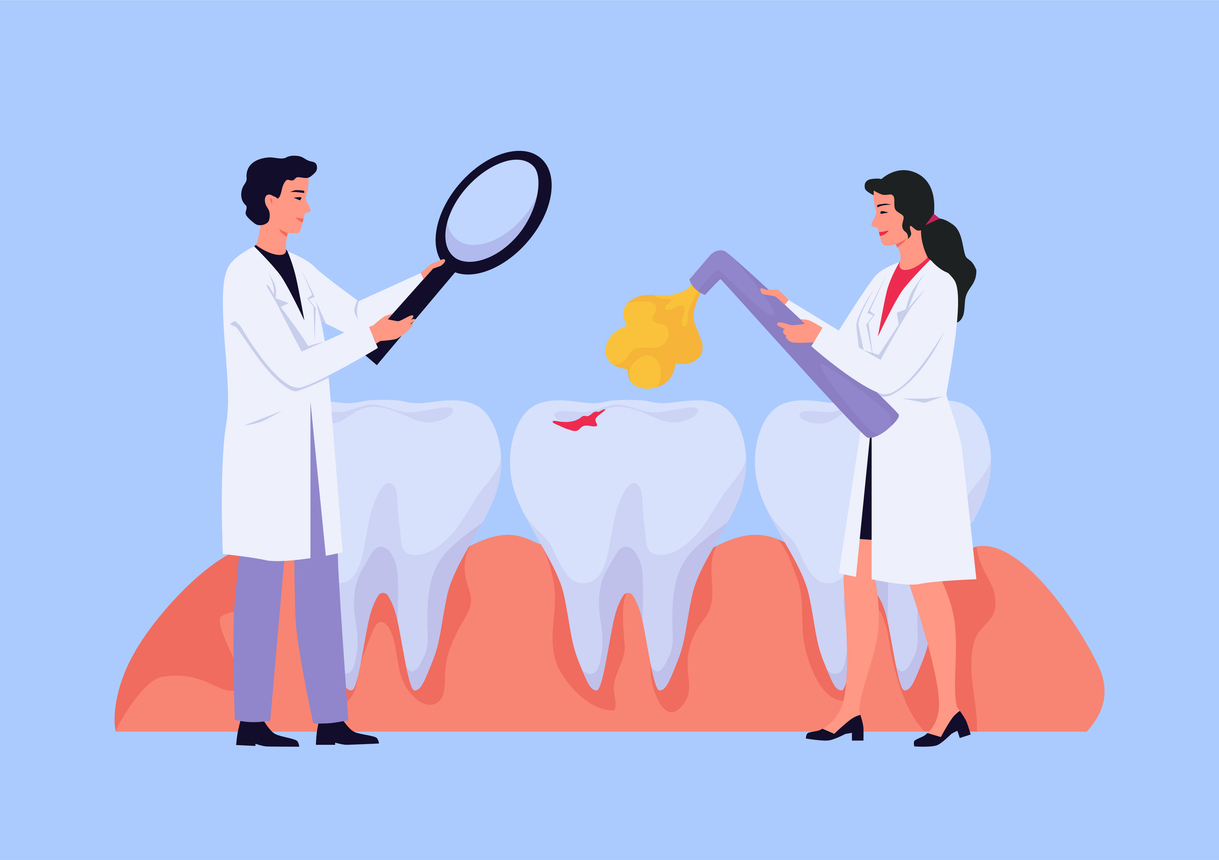 Concept image about root canal to represent the expected recovery timeline.